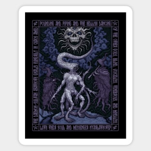 Nyarlathotep Icon - Azhmodai 2020 Sticker